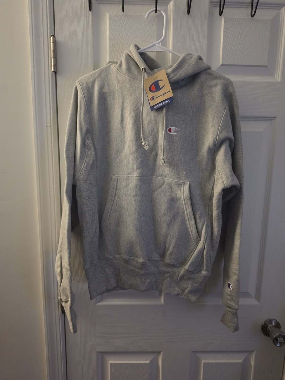 Champion Reverse Weave Gray Hoodie